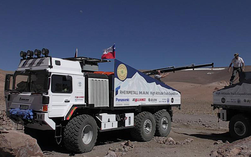 Rheinmetall MAN High Altitude Truck Expedition