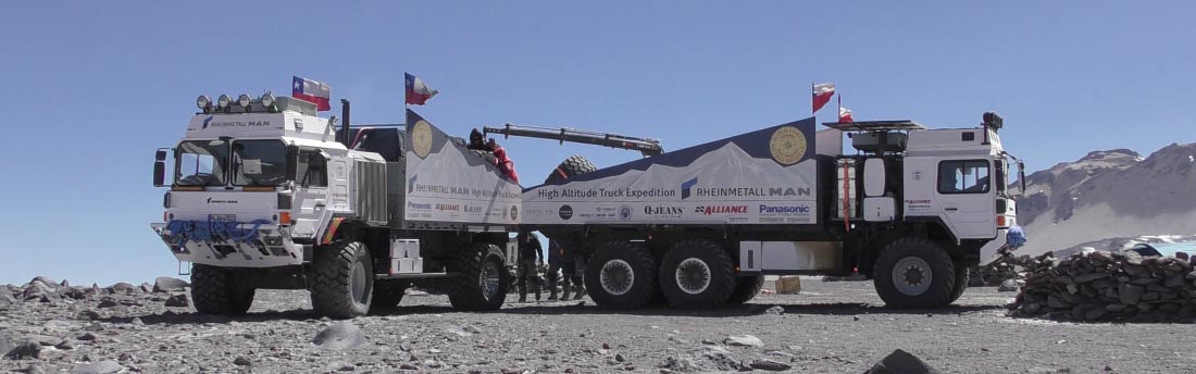 Rheinmetall MAN High Altitude Truck Expedition