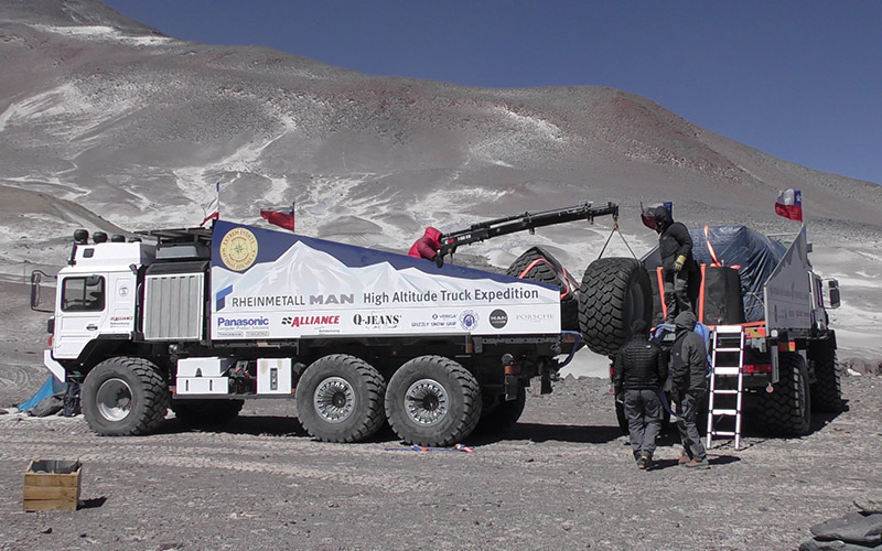 Rheinmetall MAN High Altitude Truck Expedition