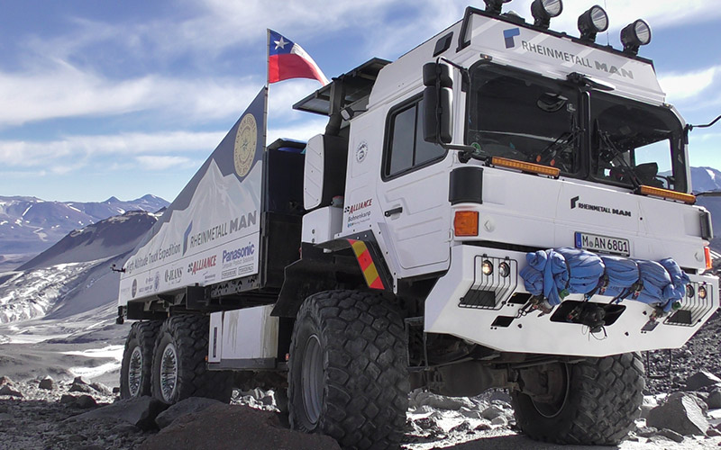 Rheinmetall MAN High Altitude Truck Expedition