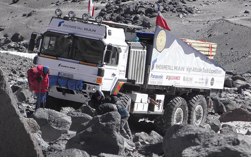 Rheinmetall MAN High Altitude Truck Expedition