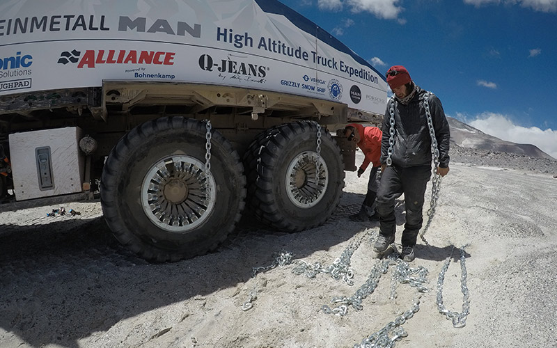 Rheinmetall MAN High Altitude Truck Expedition