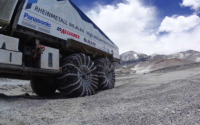 Rheinmetall MAN High Altitude Truck Expedition