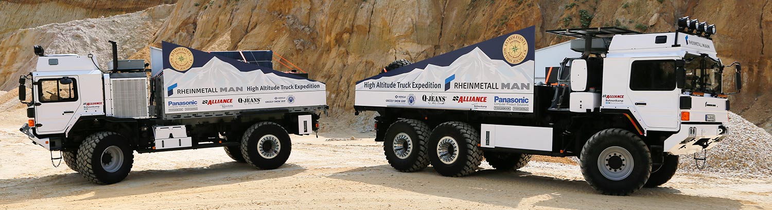 Rheinmetall MAN High Altitude Truck Expedition