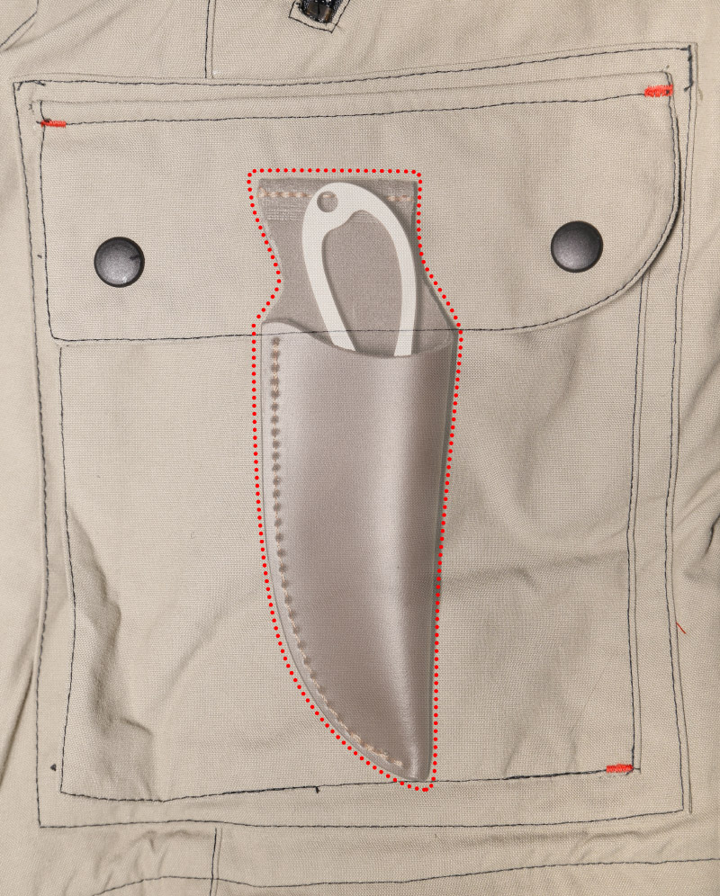 Q-Jeans® Multipurpose Outdoor Knife QMPK 101